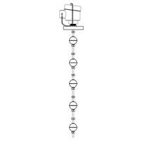 CCL/CCL2 Multi Point Float Switch with Large SS Float